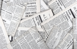 This is an icon image of newspapers.